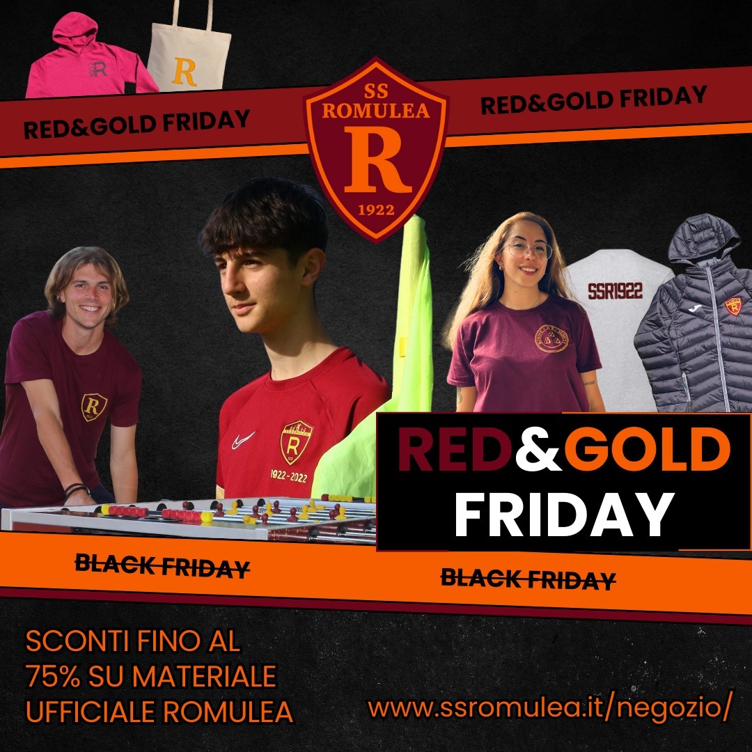 Numeri Incredibili Per Il B̵l̵a̵c̵k̵ Red&Gold Friday: La Romulea Festeggia Una Crescita Record Del Proprio E-commerce